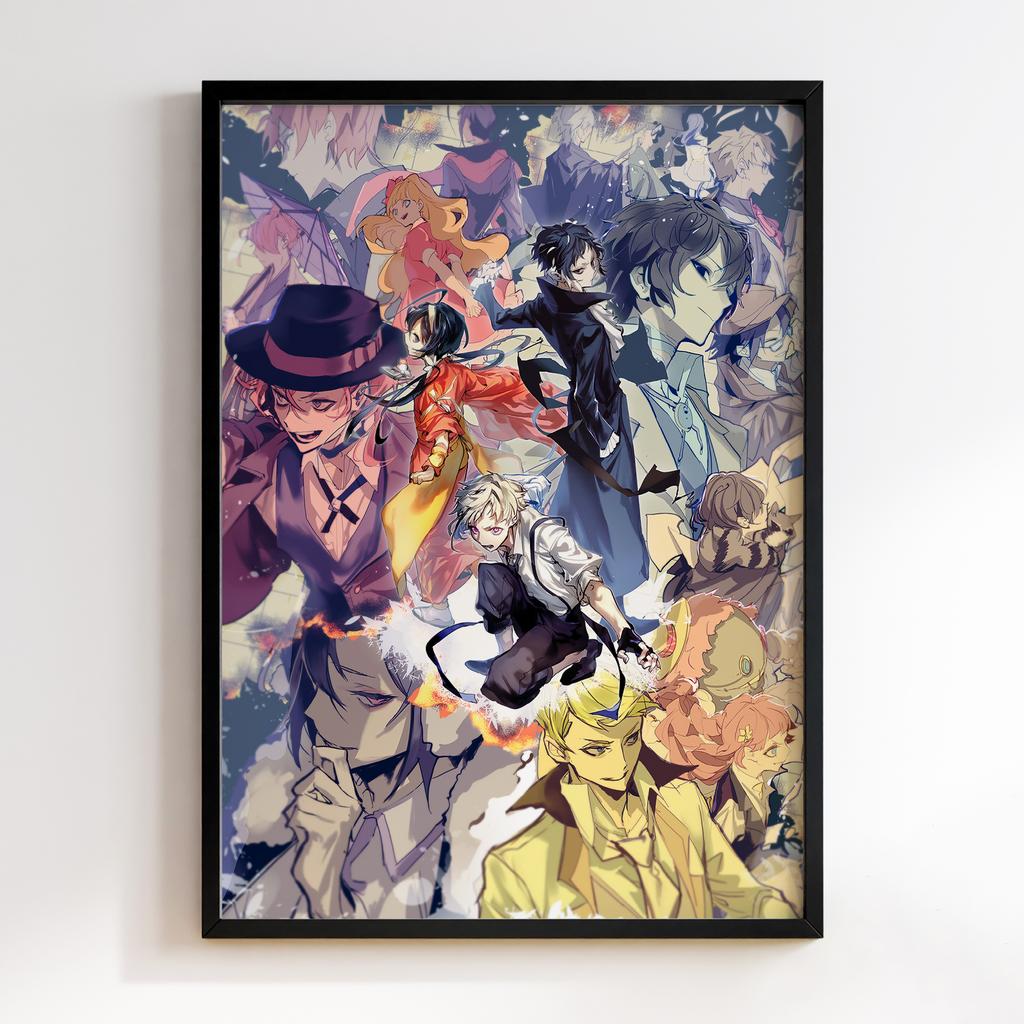 Постер Літературні генії Бродячі Пси (Bungou Stray Dogs) BSD28