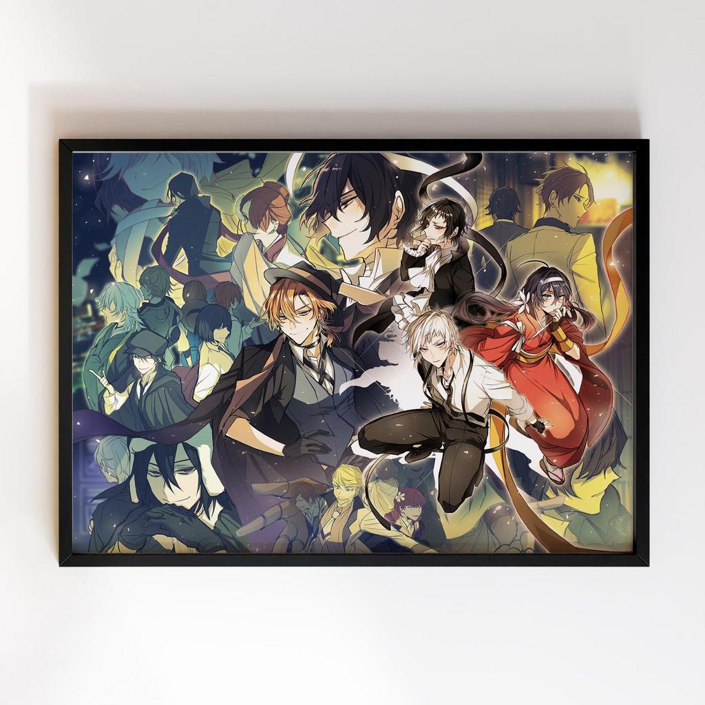 Постер Літературні генії Бродячі Пси (Bungou Stray Dogs) BSD29