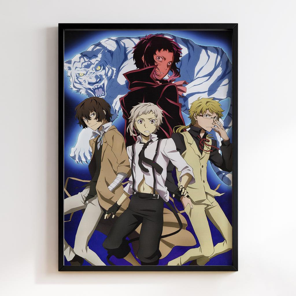 Постер Літературні генії Бродячі Пси (Bungou Stray Dogs) BSD30