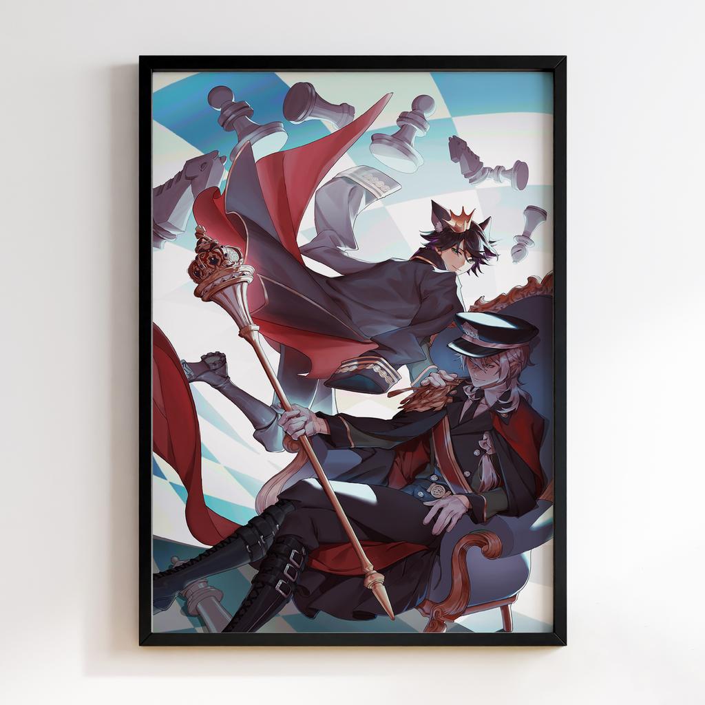 Постер Літературні генії Бродячі Пси (Bungou Stray Dogs) BSD35