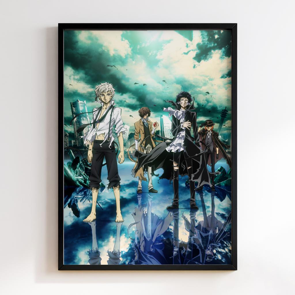 Постер Літературні генії Бродячі Пси (Bungou Stray Dogs) BSD47