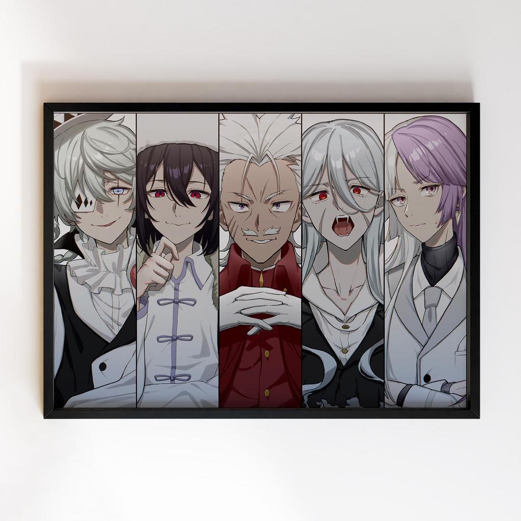 Постер Літературні генії Бродячі Пси (Bungou Stray Dogs) BSD46