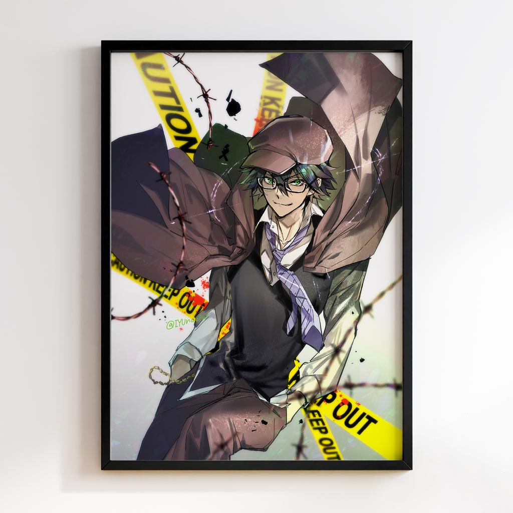 Постер Літературні генії Бродячі Пси (Bungou Stray Dogs) BSD53