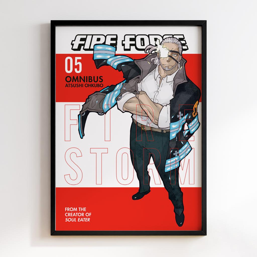 Постер Полум'яні Вогнеборці (Fire Force) FCE01