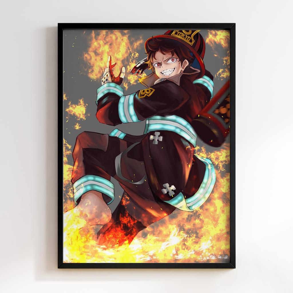 Постер Полум'яні Вогнеборці (Fire Force) FCE02