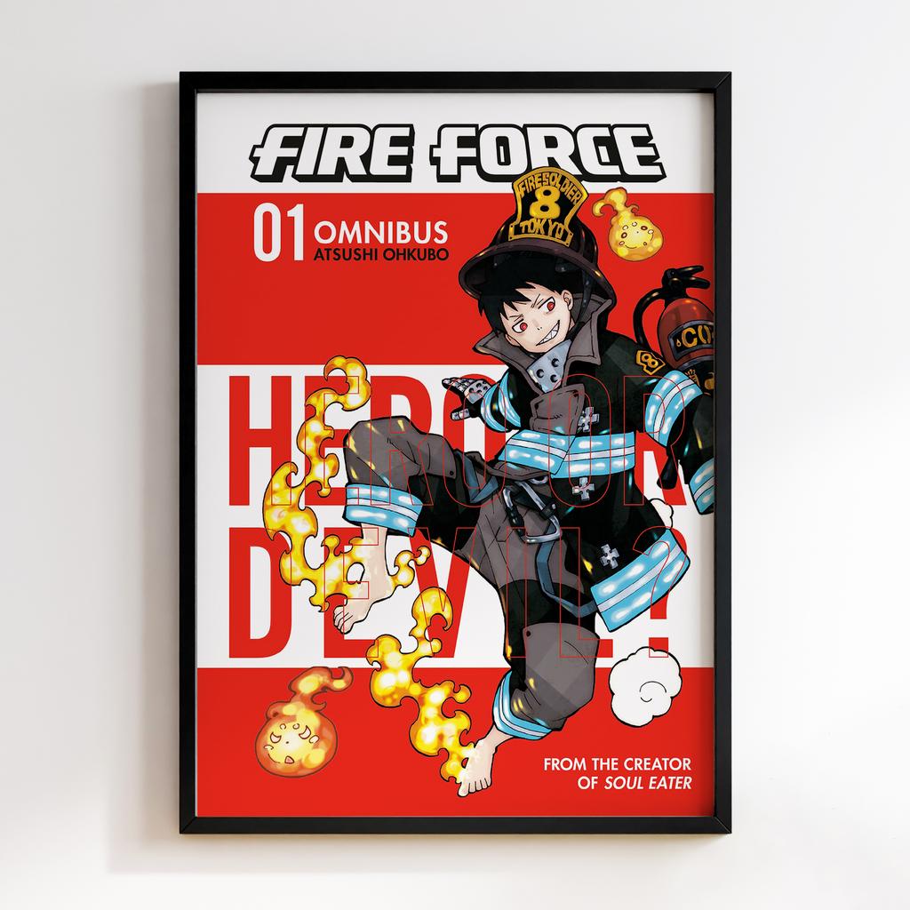 Постер Полум'яні Вогнеборці (Fire Force) FCE03