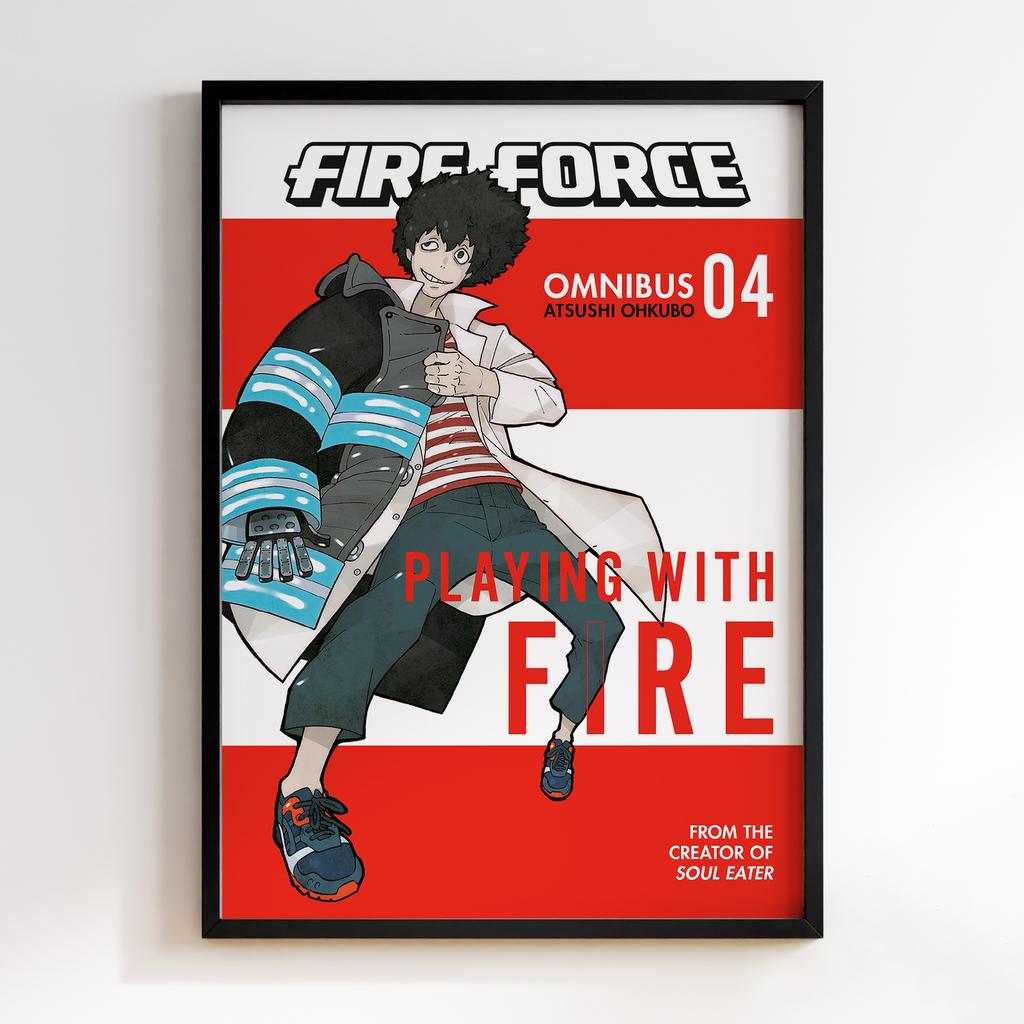 Постер Полум'яні Вогнеборці (Fire Force) FCE05