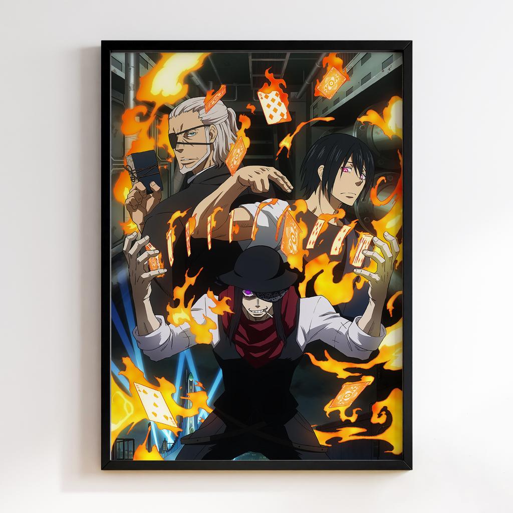 Постер Полум'яні Вогнеборці (Fire Force) FCE13