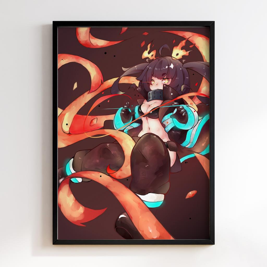 Постер Полум'яні Вогнеборці (Fire Force) FCE18