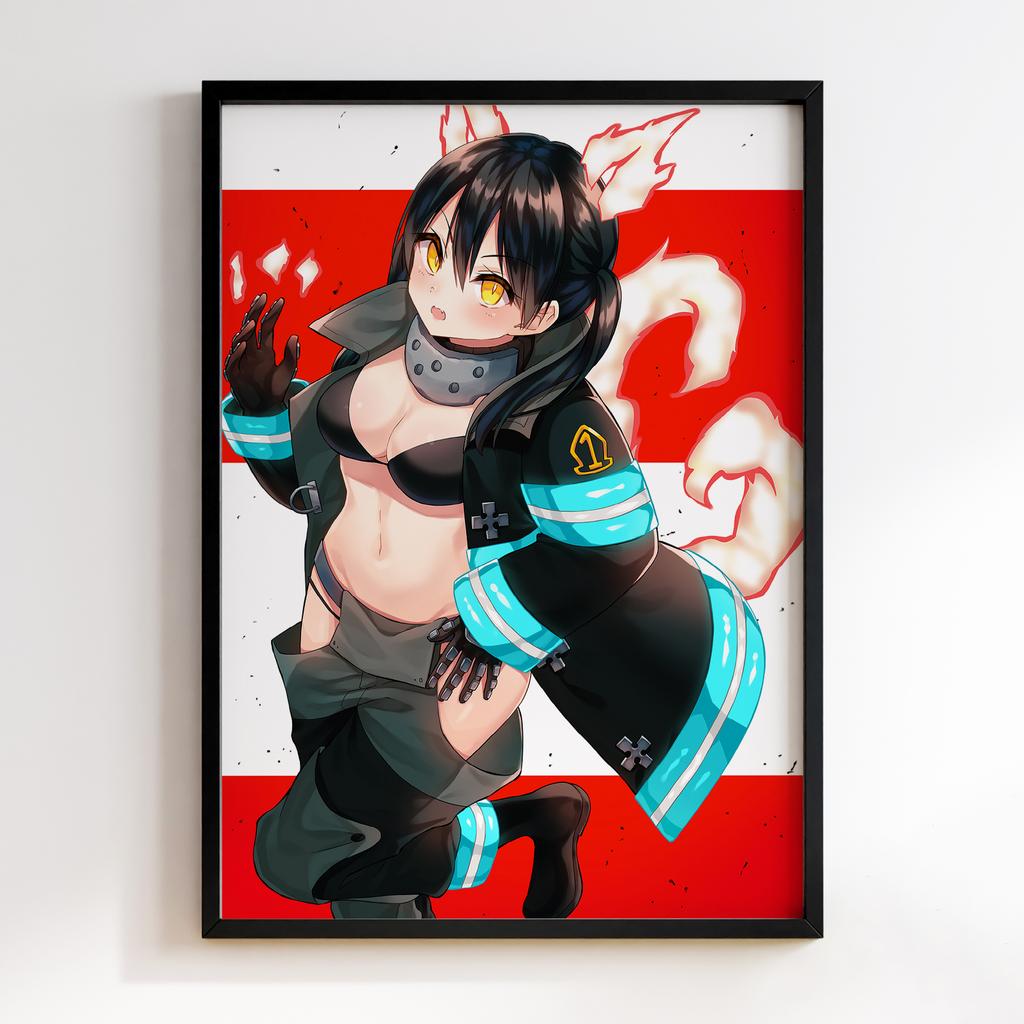 Постер Полум'яні Вогнеборці (Fire Force) FCE19