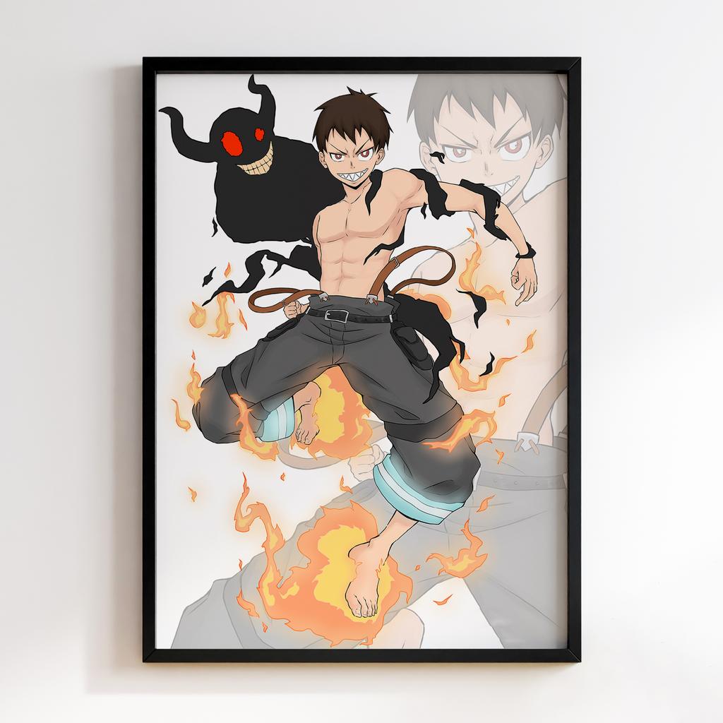 Постер Полум'яні Вогнеборці (Fire Force) FCE20