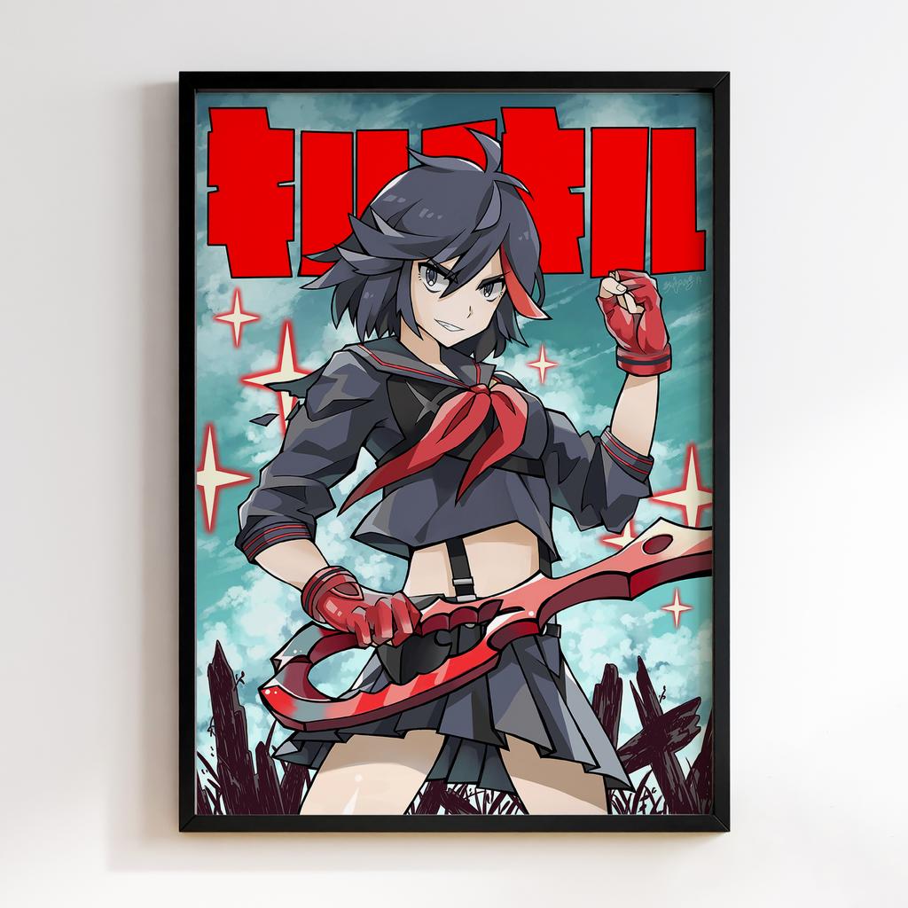 Постер Убий або помри (Kill la Kill) AKL34