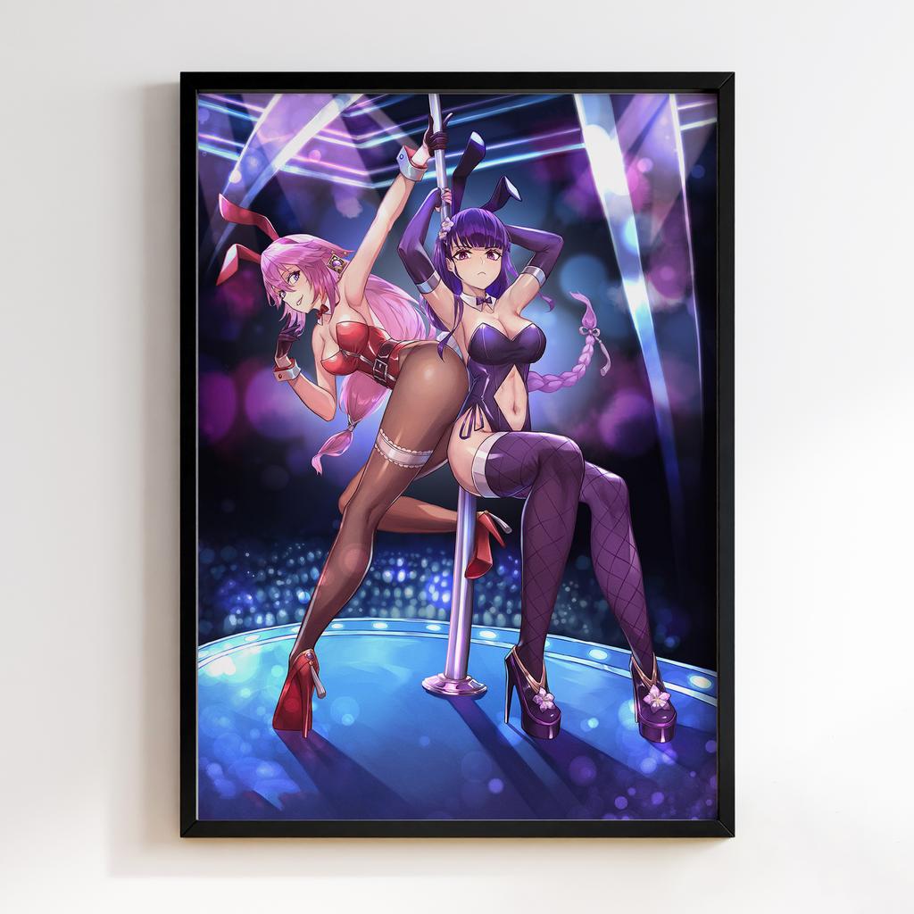 Постер Геншин Імпакт Сьогун Райден (Genshin Impact Raiden Shogun) GRS02