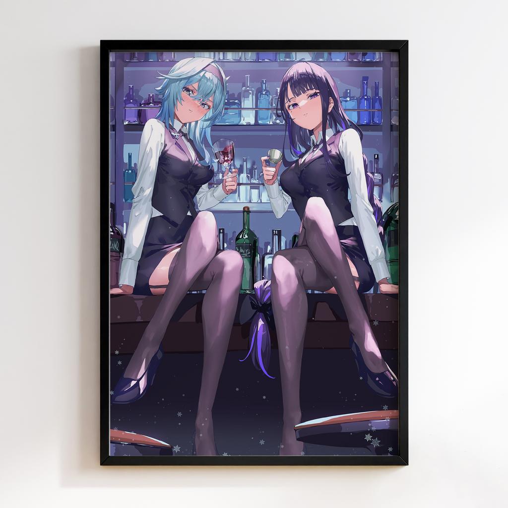 Постер Геншин Імпакт Сьогун Райден (Genshin Impact Raiden Shogun) GRS04