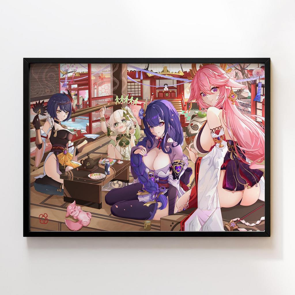 Постер Геншин Імпакт Сьогун Райден (Genshin Impact Raiden Shogun) GRS07