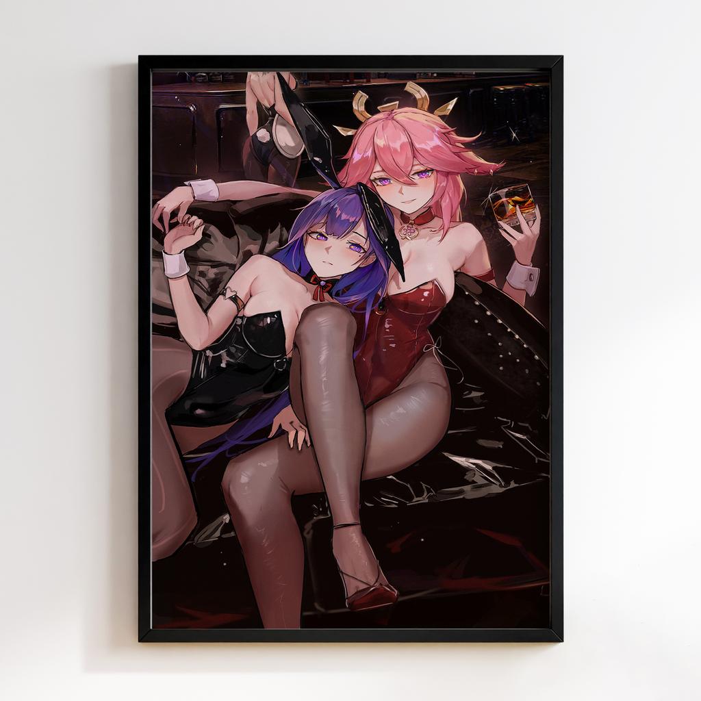 Постер Геншин Імпакт Сьогун Райден (Genshin Impact Raiden Shogun) GRS07