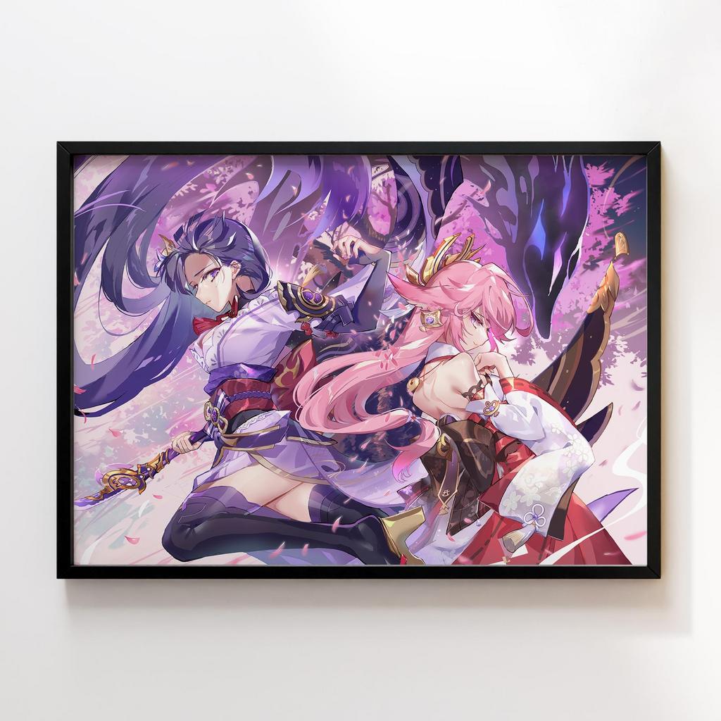 Постер Геншин Імпакт Сьогун Райден (Genshin Impact Raiden Shogun) GRS13