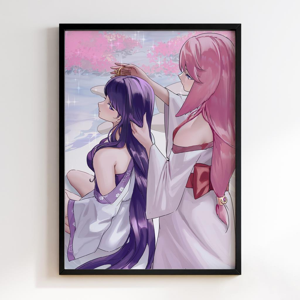 Постер Геншин Імпакт Сьогун Райден (Genshin Impact Raiden Shogun) GRS15