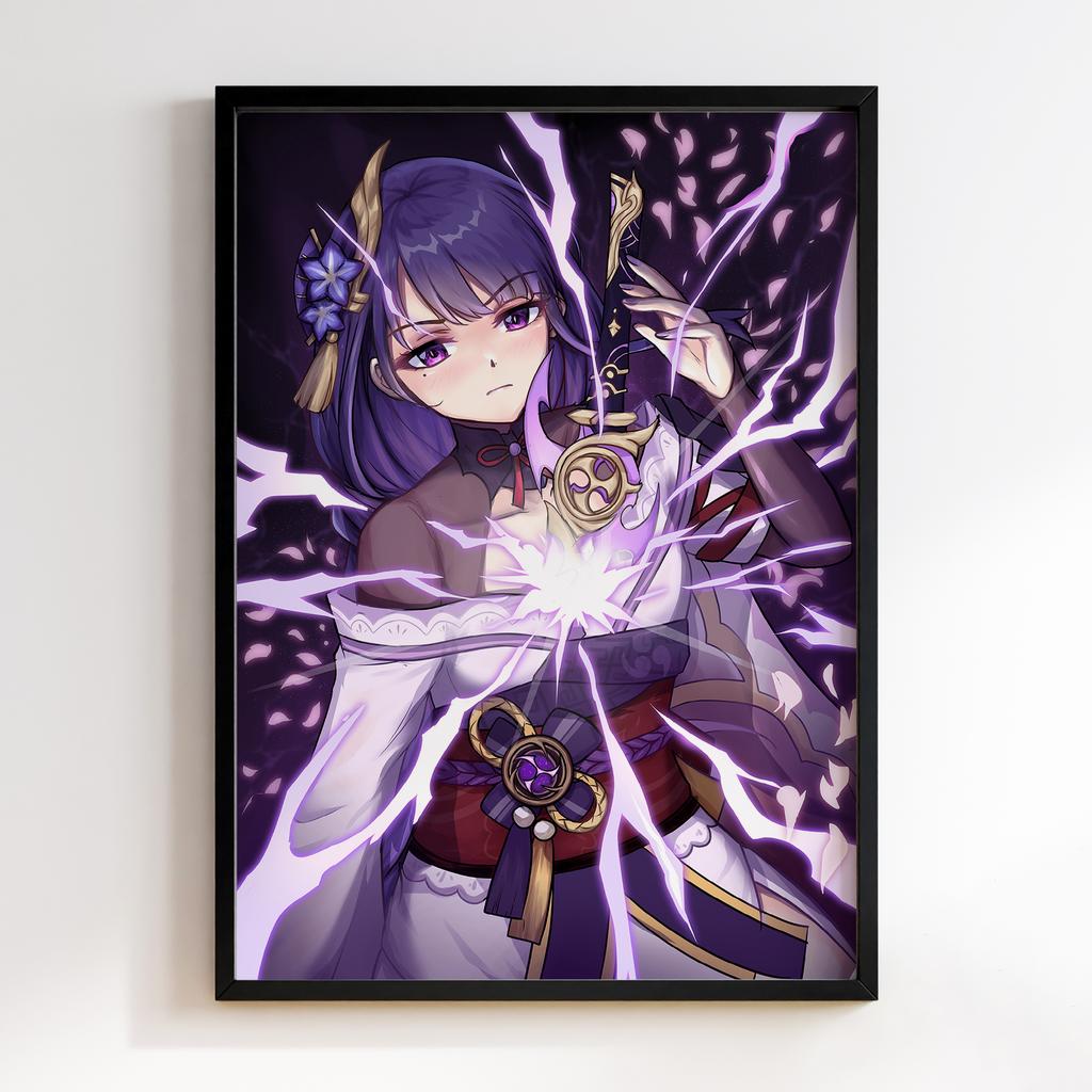 Постер Геншин Імпакт Сьогун Райден (Genshin Impact Raiden Shogun) GRS16