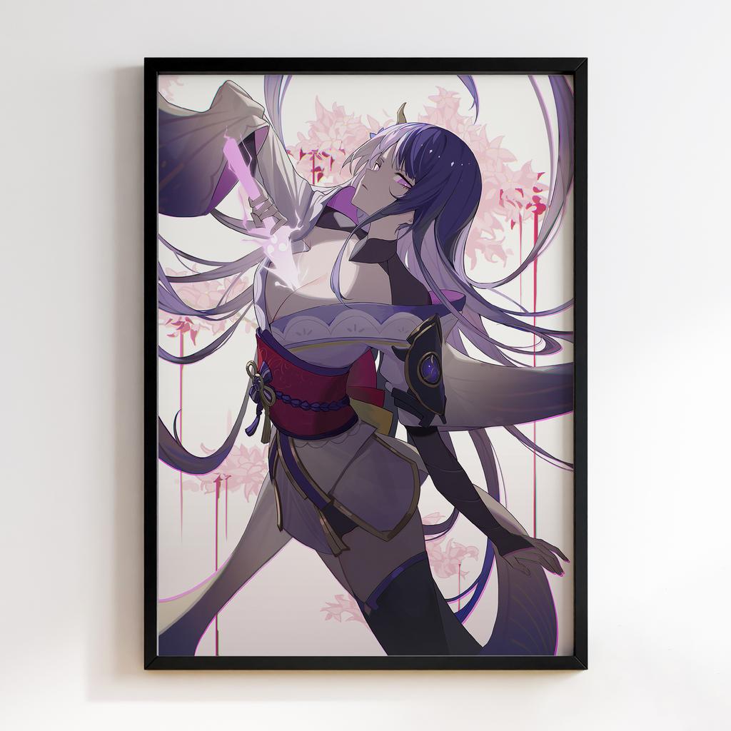 Постер Геншин Імпакт Сьогун Райден (Genshin Impact Raiden Shogun) GRS20