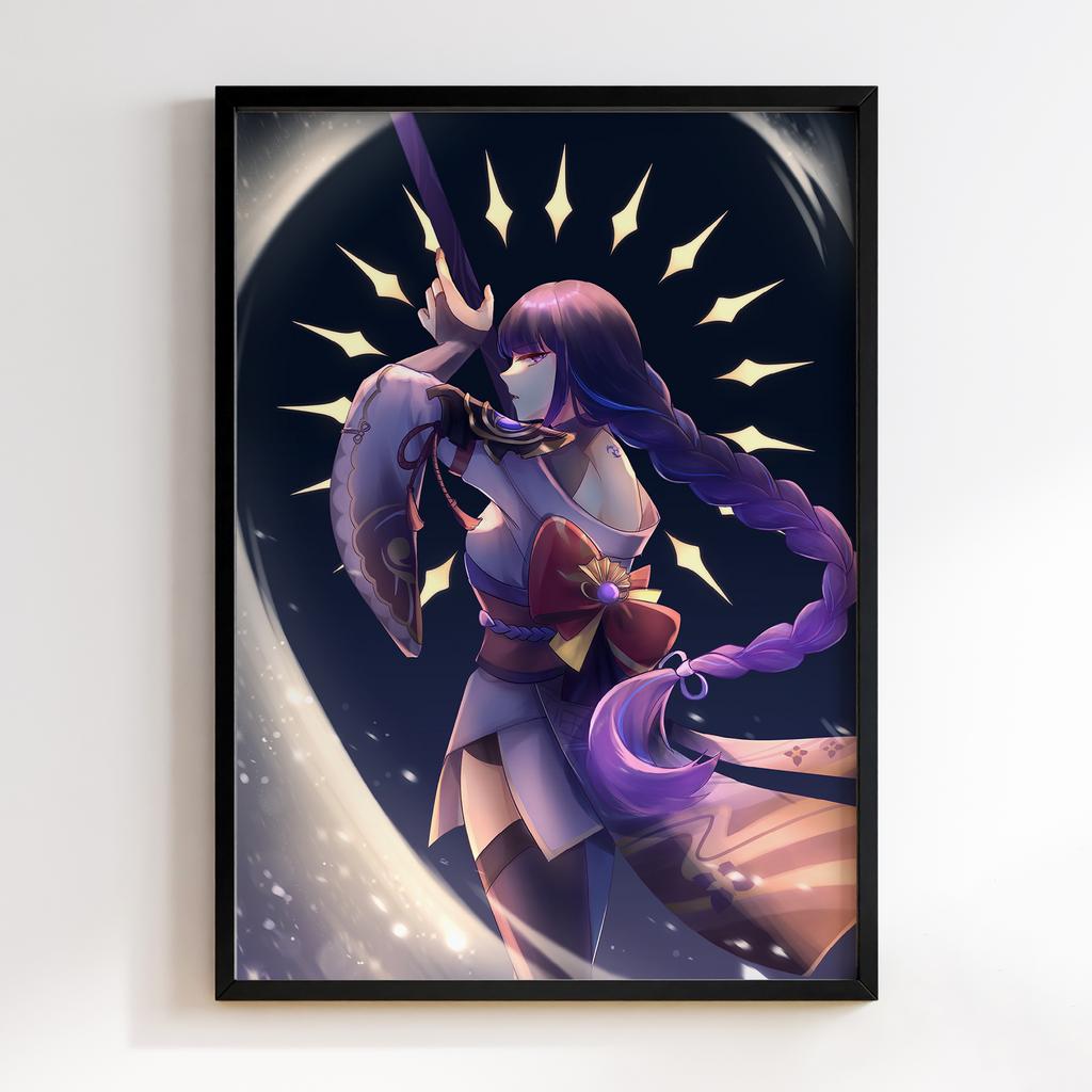 Постер Геншин Імпакт Сьогун Райден (Genshin Impact Raiden Shogun) GRS27