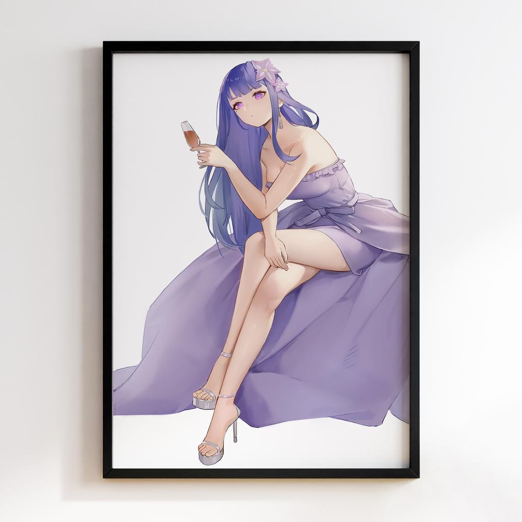 Постер Геншин Імпакт Сьогун Райден (Genshin Impact Raiden Shogun) GRS29