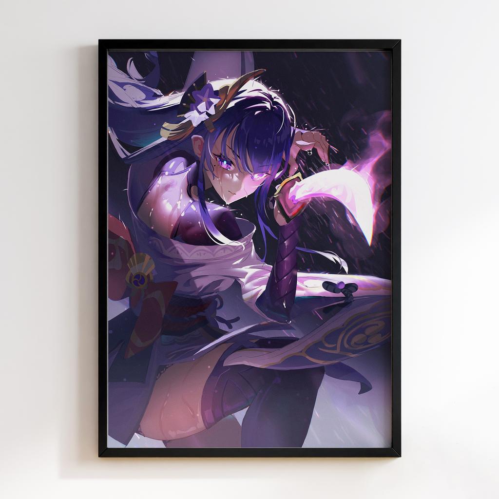 Постер Геншин Імпакт Сьогун Райден (Genshin Impact Raiden Shogun) GRS33