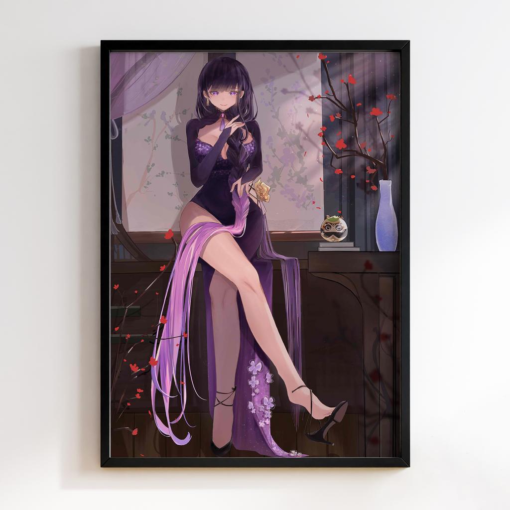 Постер Геншин Імпакт Сьогун Райден (Genshin Impact Raiden Shogun) GRS34