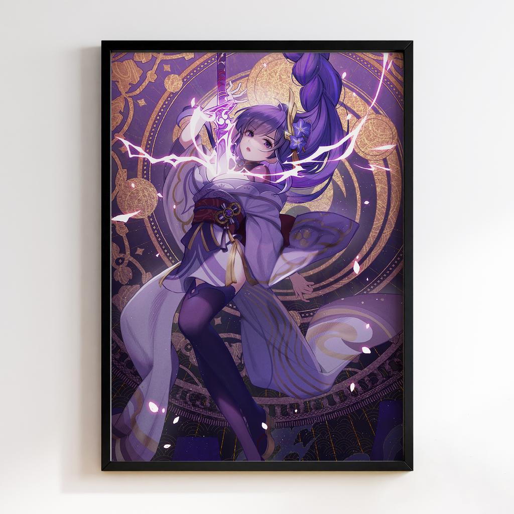 Постер Геншин Імпакт Сьогун Райден (Genshin Impact Raiden Shogun) GRS36