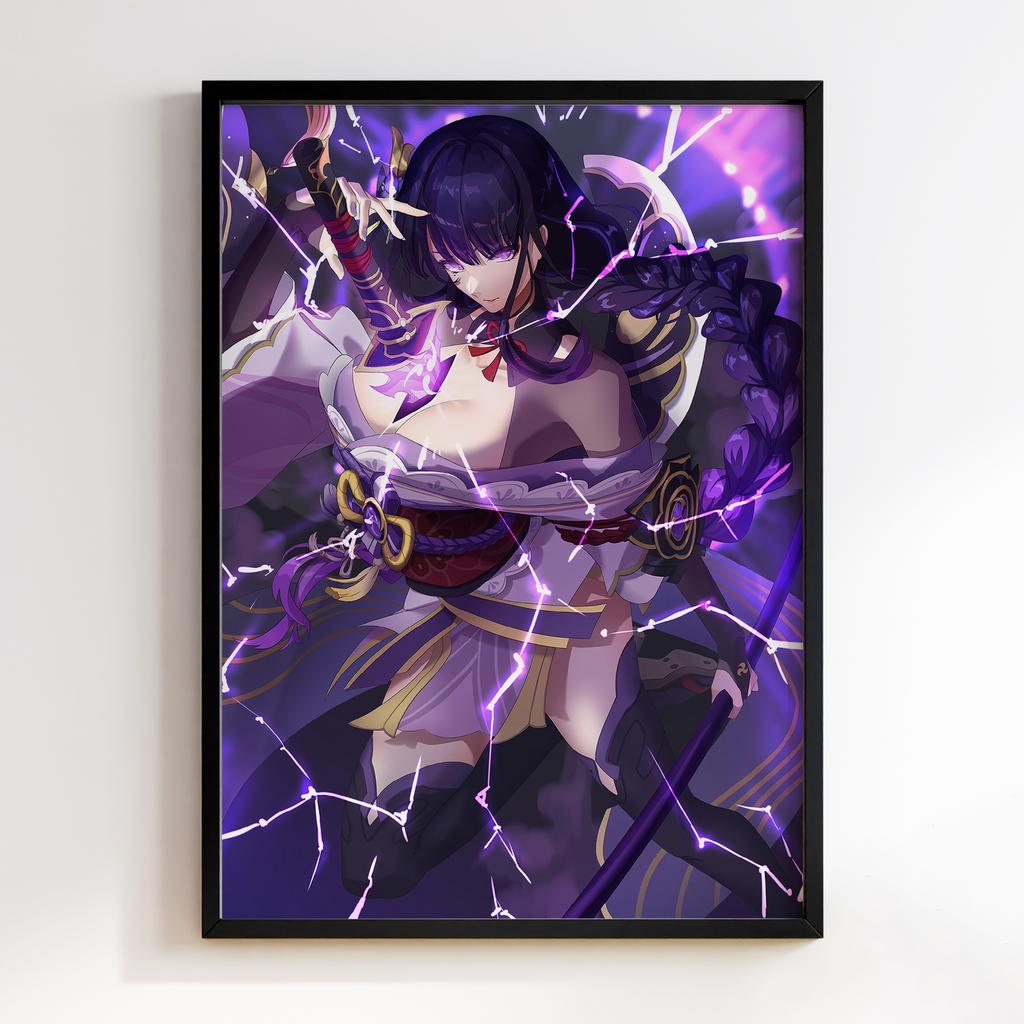 Постер Геншин Імпакт Сьогун Райден (Genshin Impact Raiden Shogun) GRS37