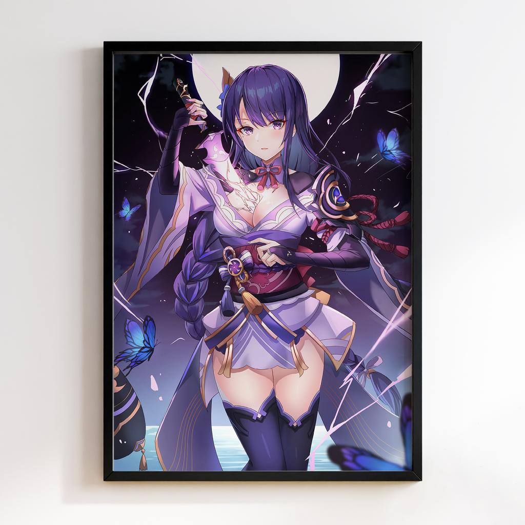 Постер Геншин Імпакт Сьогун Райден (Genshin Impact Raiden Shogun) GRS38