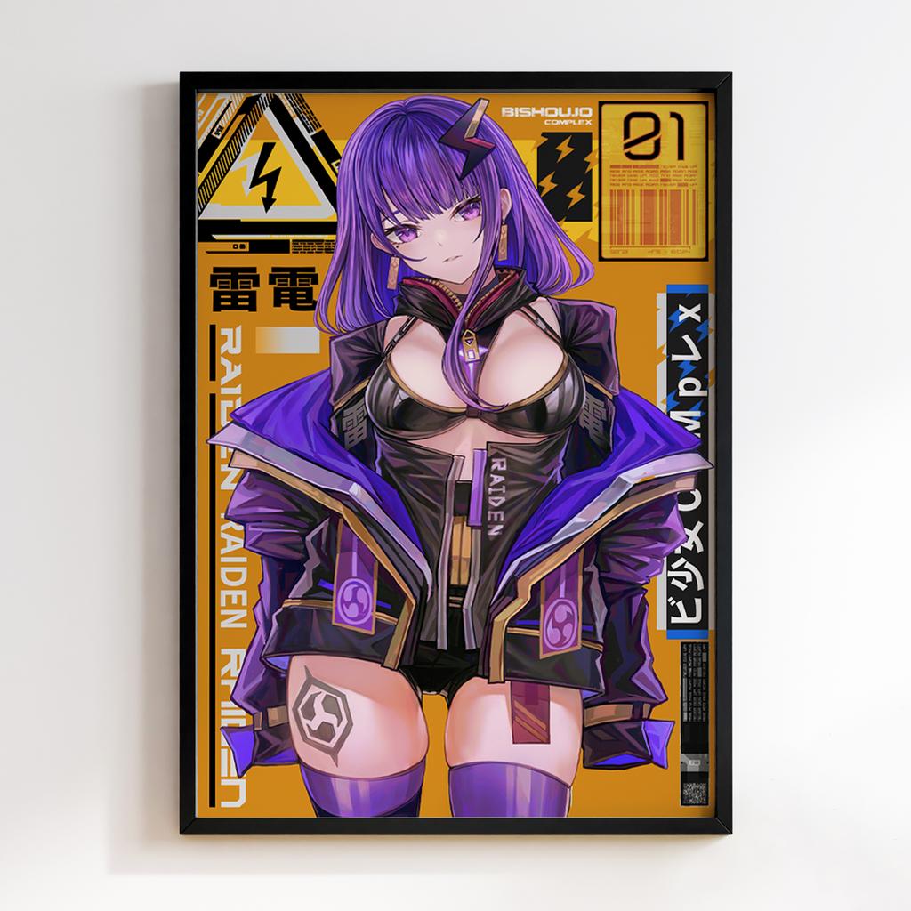 Постер Геншин Імпакт Сьогун Райден (Genshin Impact Raiden Shogun) GRS39