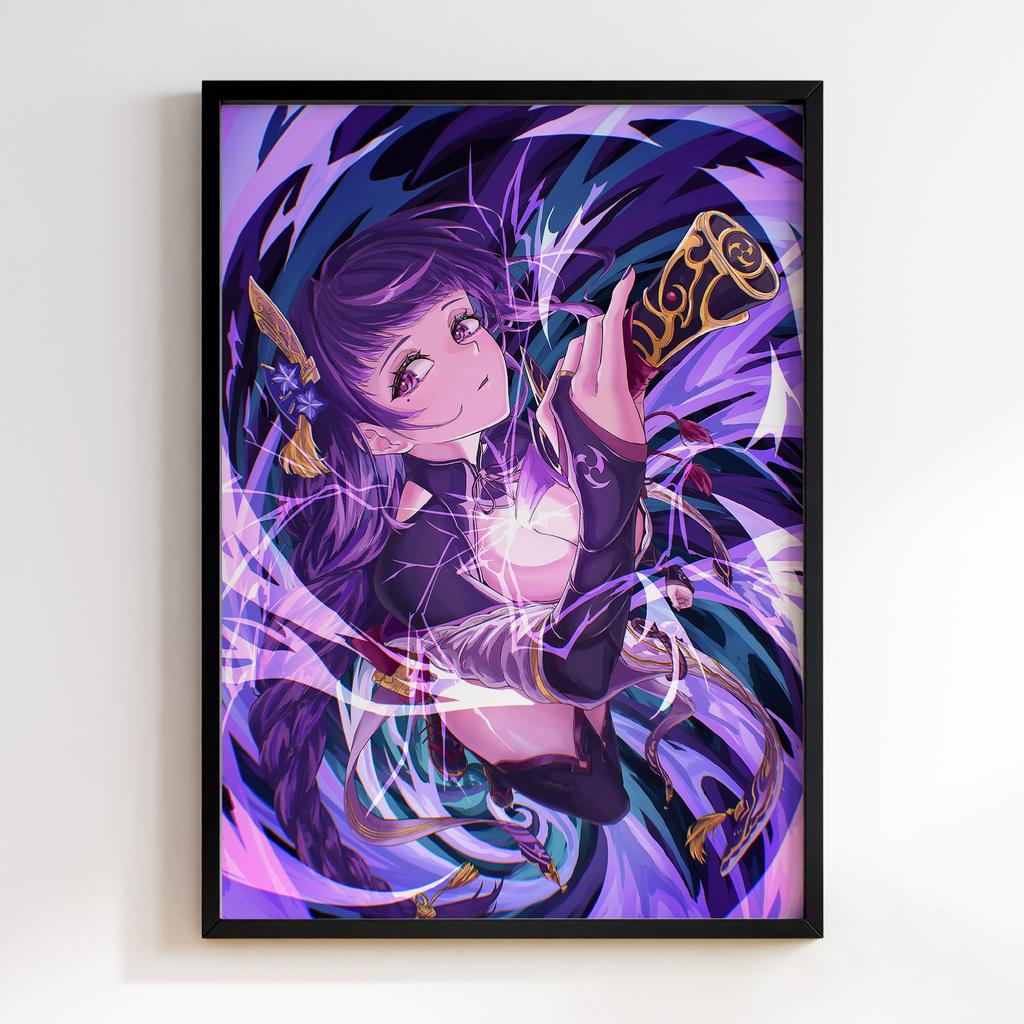 Постер Геншин Імпакт Сьогун Райден (Genshin Impact Raiden Shogun) GRS41