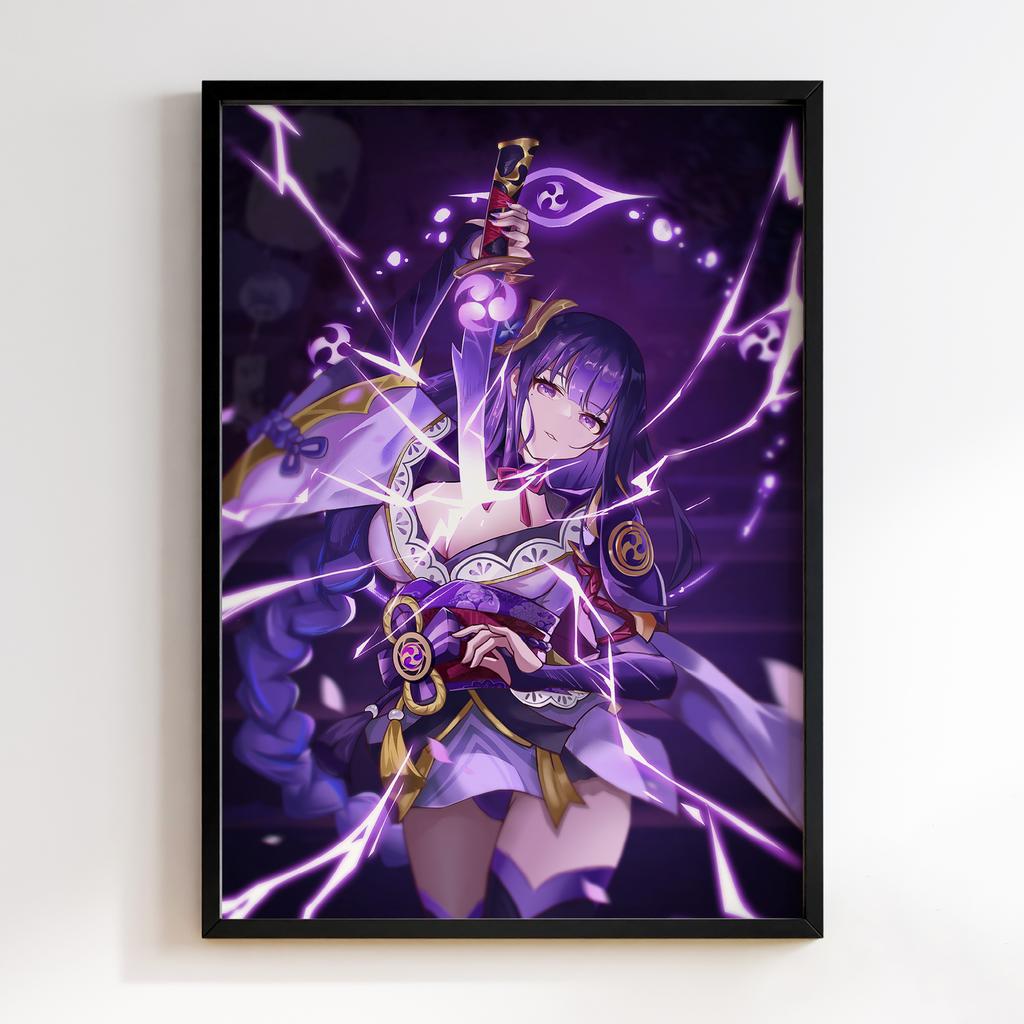 Постер Геншин Імпакт Сьогун Райден (Genshin Impact Raiden Shogun) GRS42