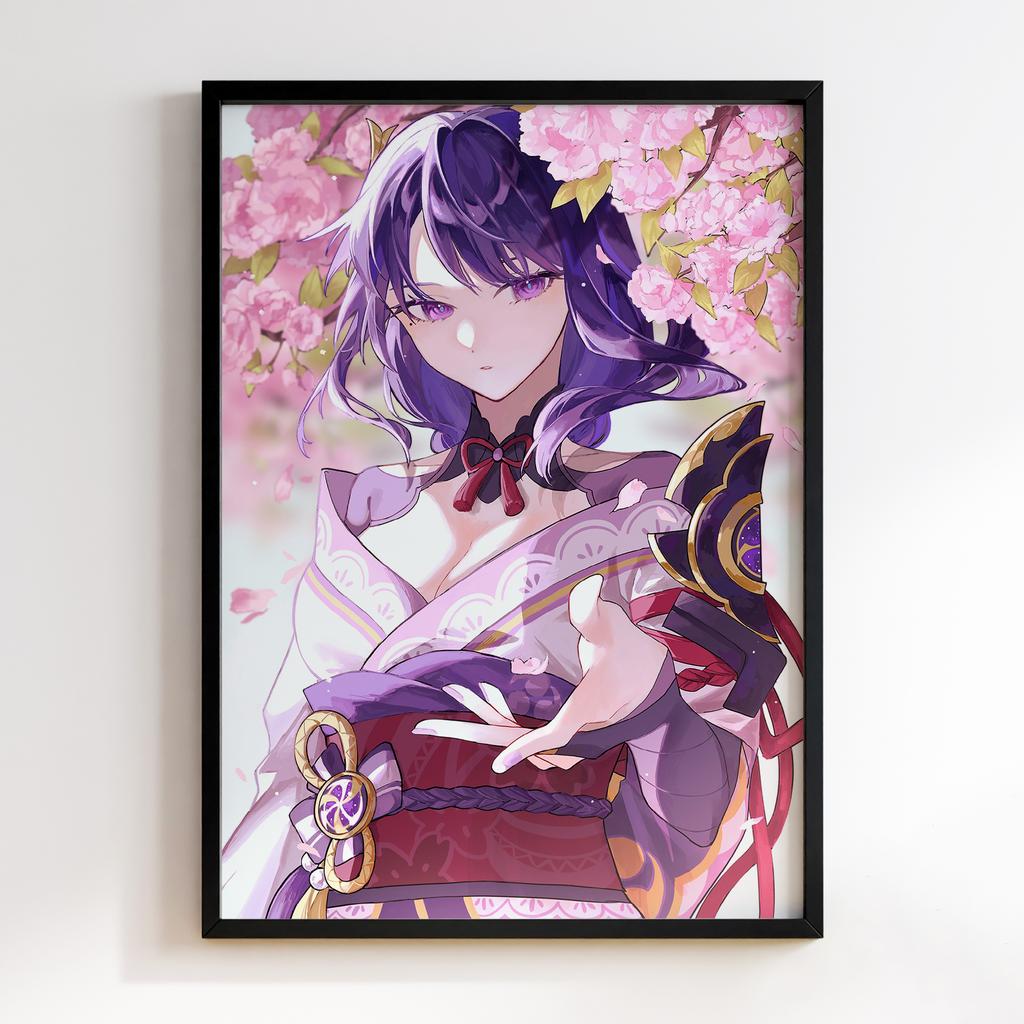 Постер Геншин Імпакт Сьогун Райден (Genshin Impact Raiden Shogun) GRS43