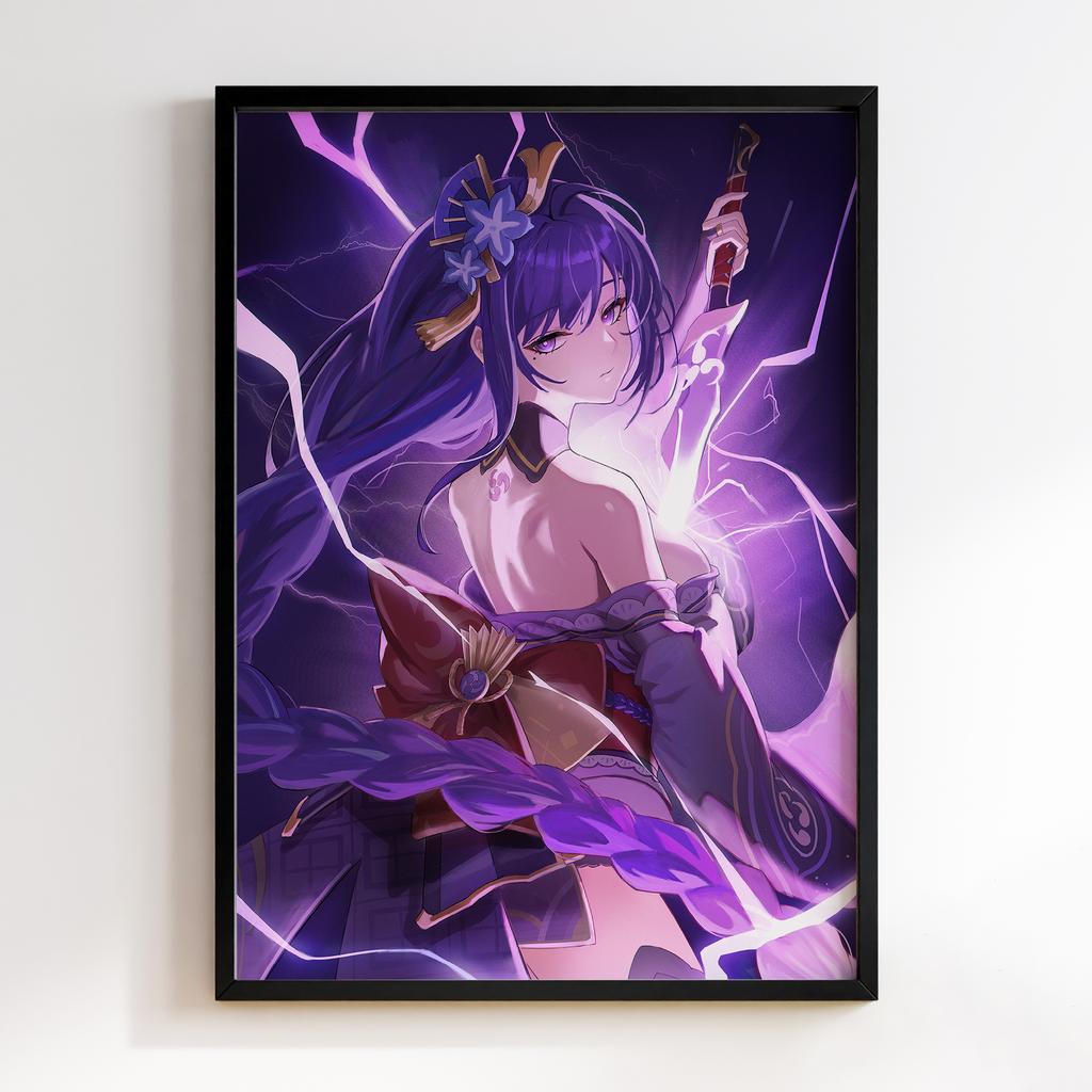 Постер Геншин Імпакт Сьогун Райден (Genshin Impact Raiden Shogun) GRS49