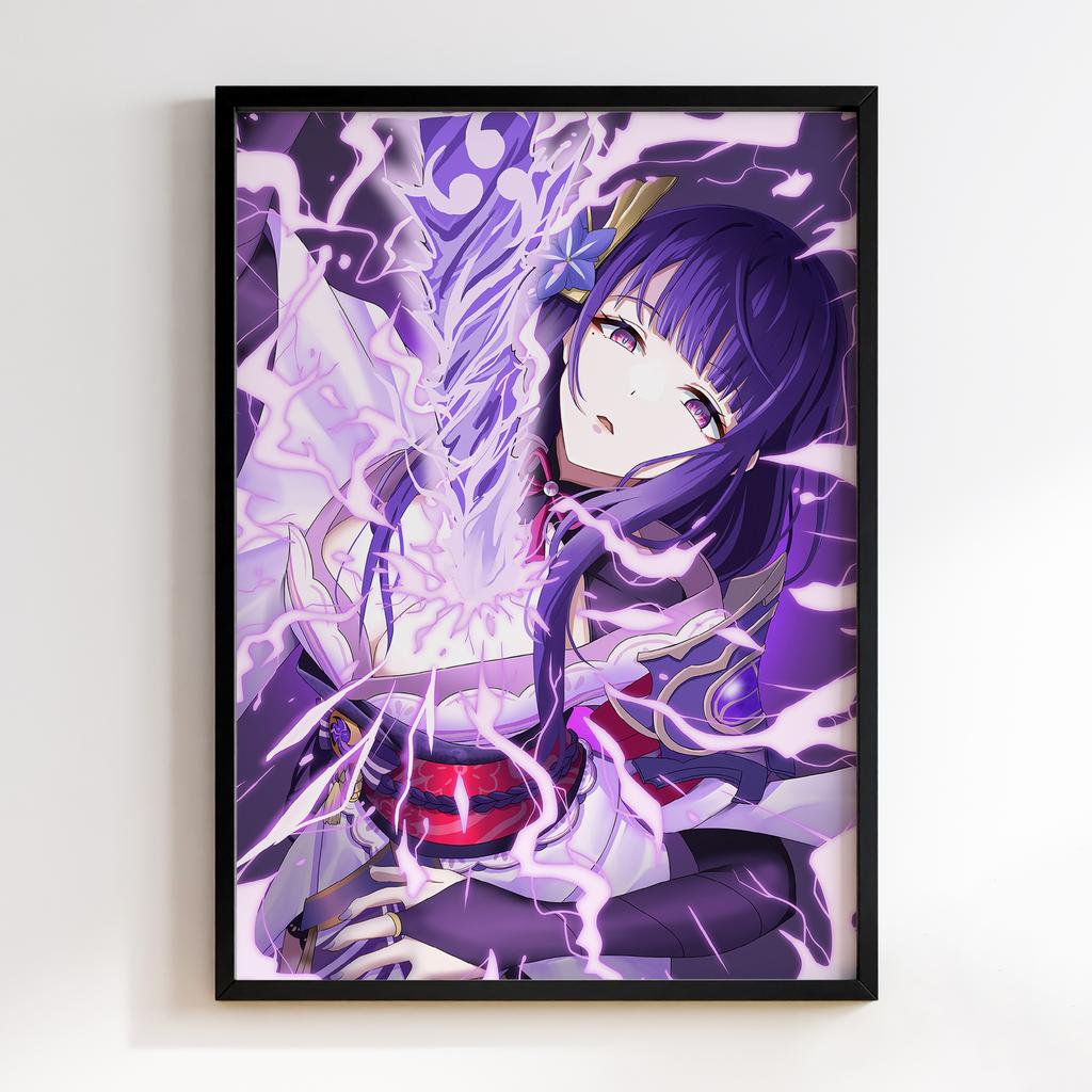 Постер Геншин Імпакт Сьогун Райден (Genshin Impact Raiden Shogun) GRS50