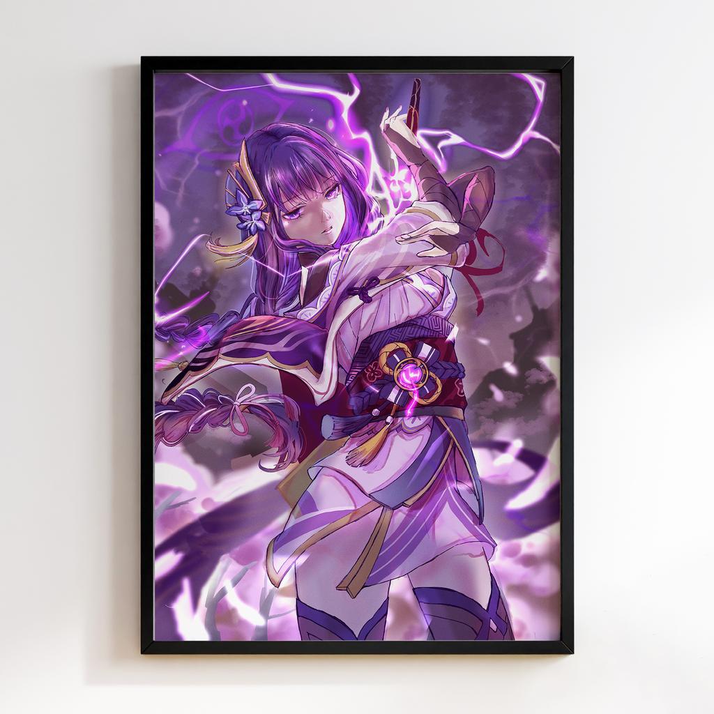 Постер Геншин Імпакт Сьогун Райден (Genshin Impact Raiden Shogun) GRS53