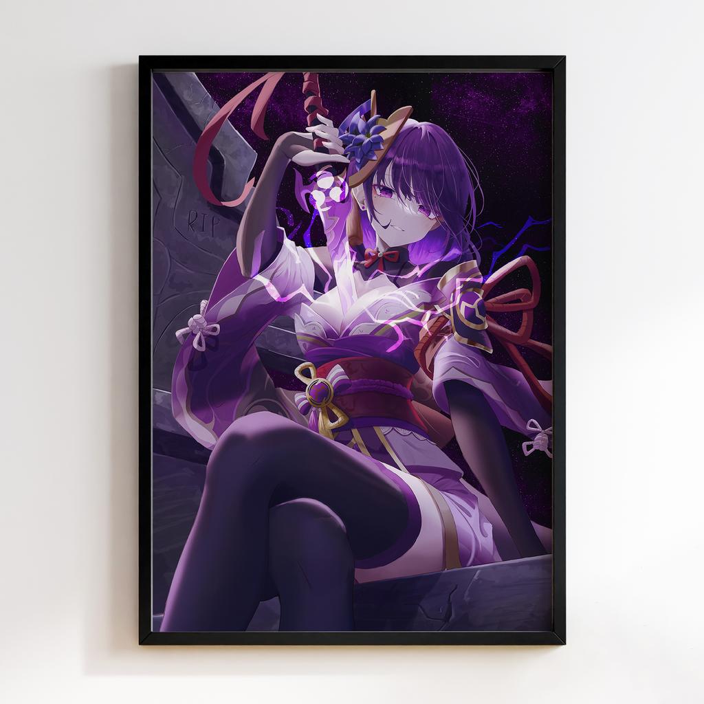 Постер Геншин Імпакт Сьогун Райден (Genshin Impact Raiden Shogun) GRS55