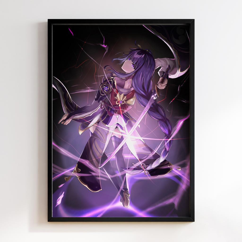 Постер Геншин Імпакт Сьогун Райден (Genshin Impact Raiden Shogun) GRS57