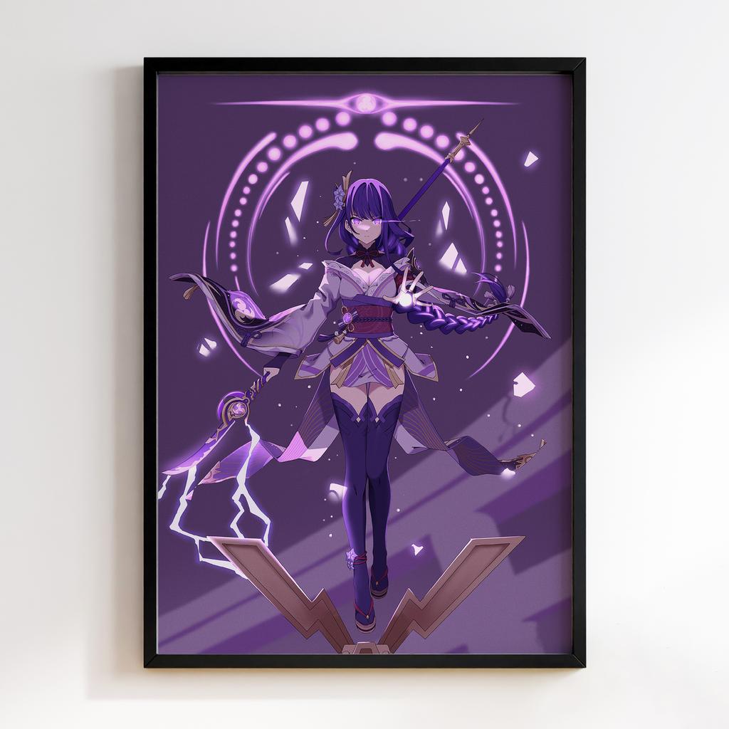 Постер Геншин Імпакт Сьогун Райден (Genshin Impact Raiden Shogun) GRS59