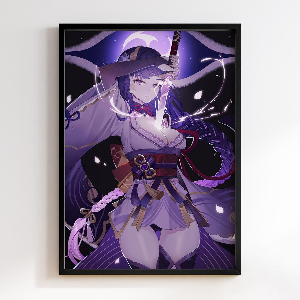 Постер Геншин Імпакт Сьогун Райден (Genshin Impact Raiden Shogun) GRS60