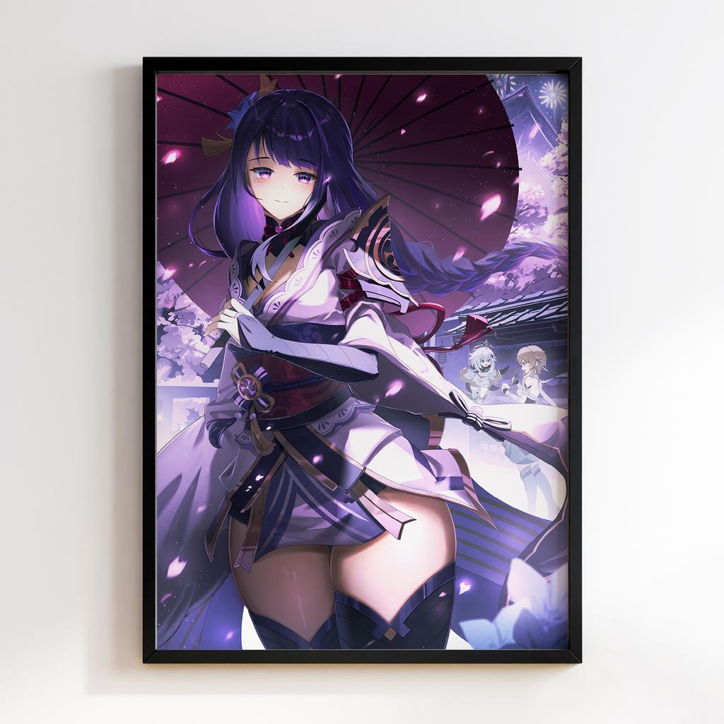 Постер Геншин Імпакт Сьогун Райден (Genshin Impact Raiden Shogun) GRS61