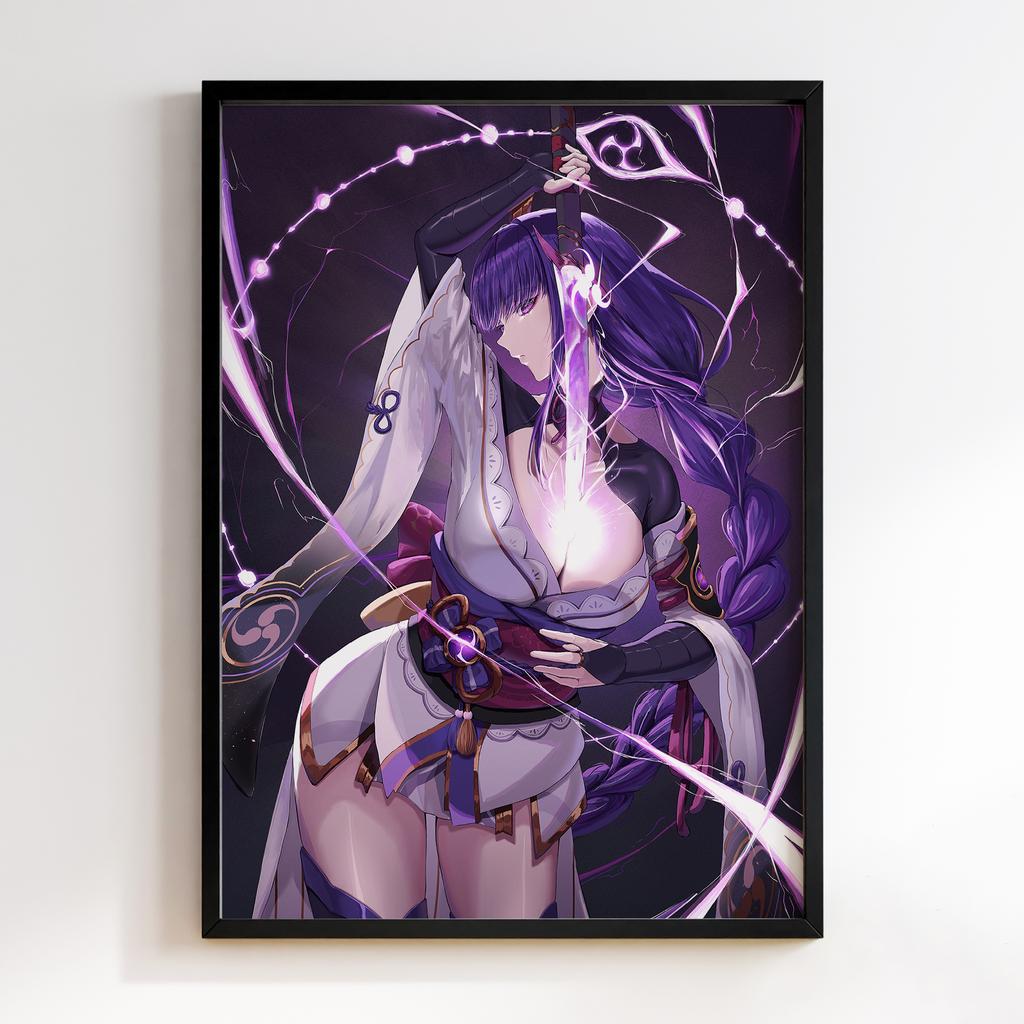 Постер Геншин Імпакт Сьогун Райден (Genshin Impact Raiden Shogun) GRS64