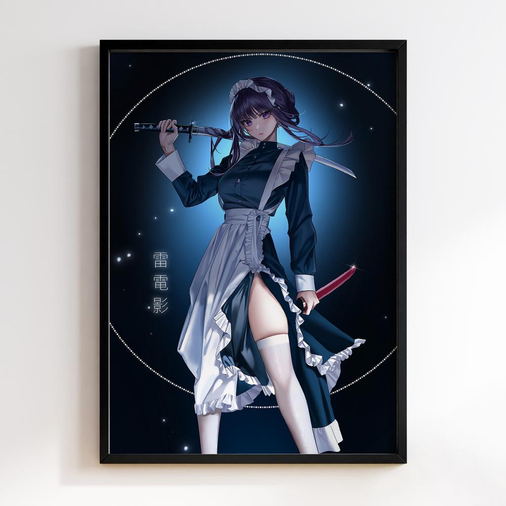 Постер Геншин Імпакт Сьогун Райден (Genshin Impact Raiden Shogun) GRS66