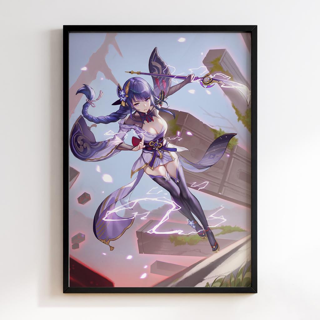 Постер Геншин Імпакт Сьогун Райден (Genshin Impact Raiden Shogun) GRS67