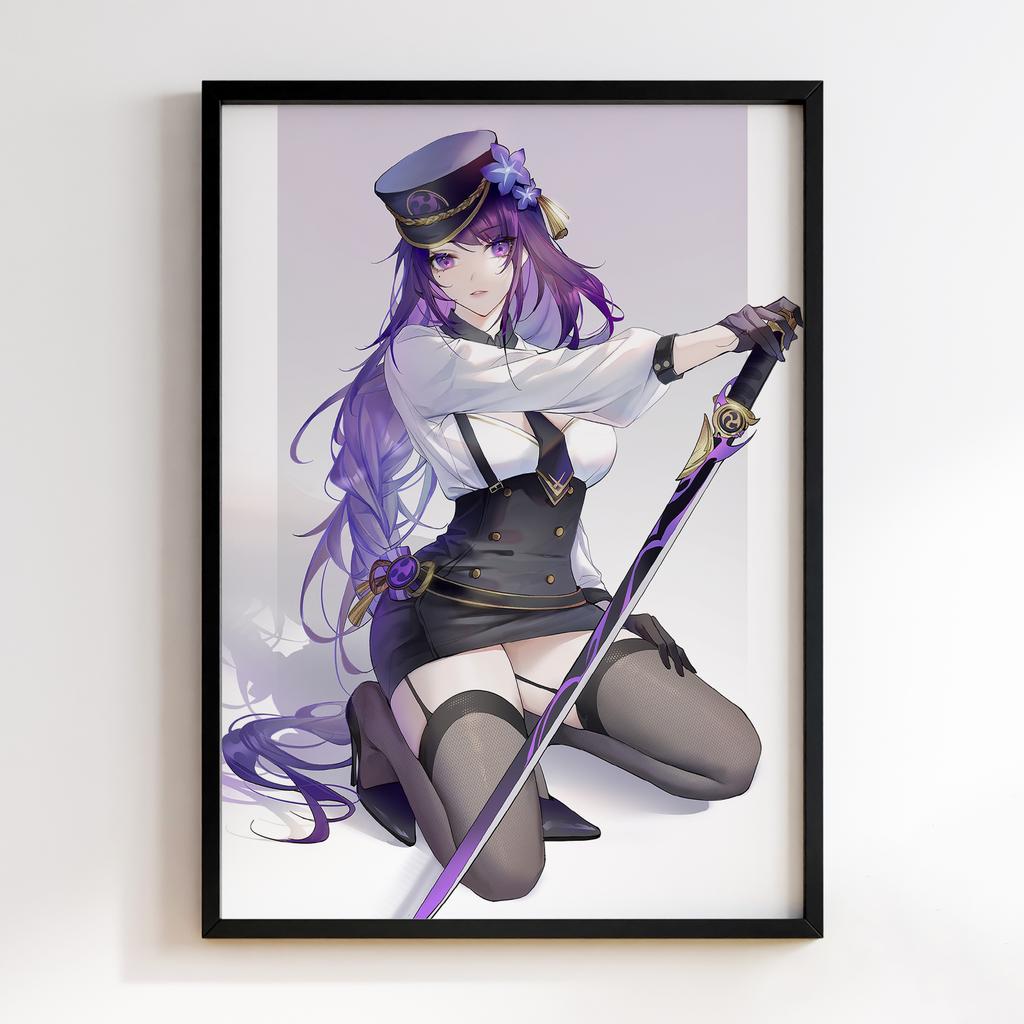 Постер Геншин Імпакт Сьогун Райден (Genshin Impact Raiden Shogun) GRS70