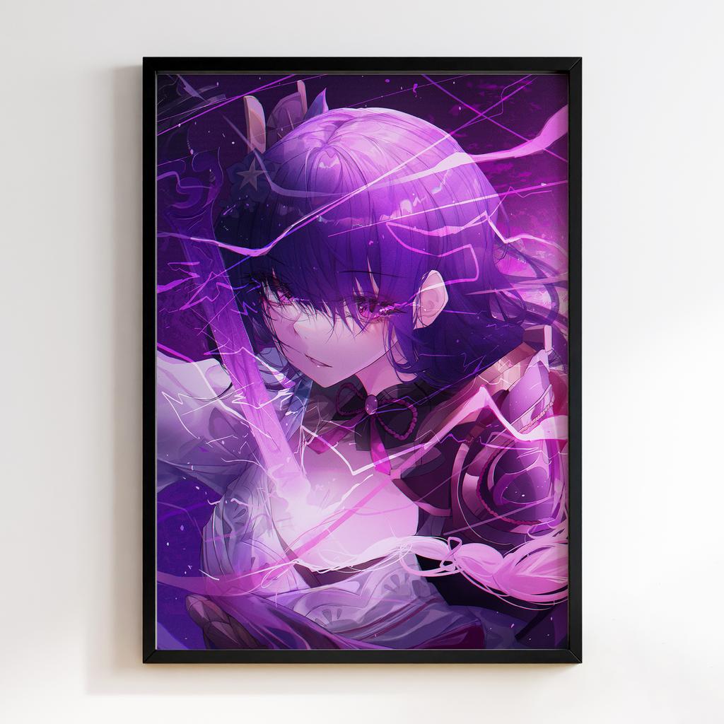 Постер Геншин Імпакт Сьогун Райден (Genshin Impact Raiden Shogun) GRS75