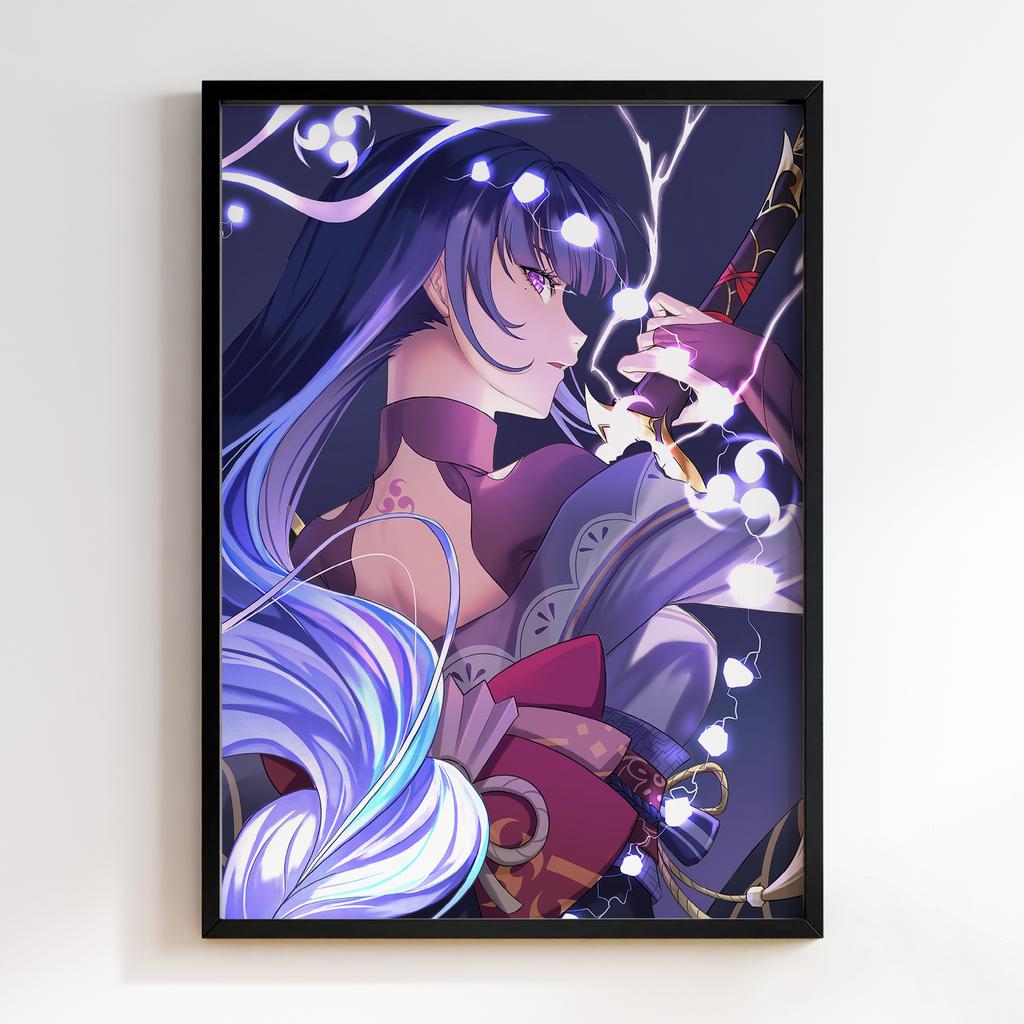 Постер Геншин Імпакт Сьогун Райден (Genshin Impact Raiden Shogun) GRS77