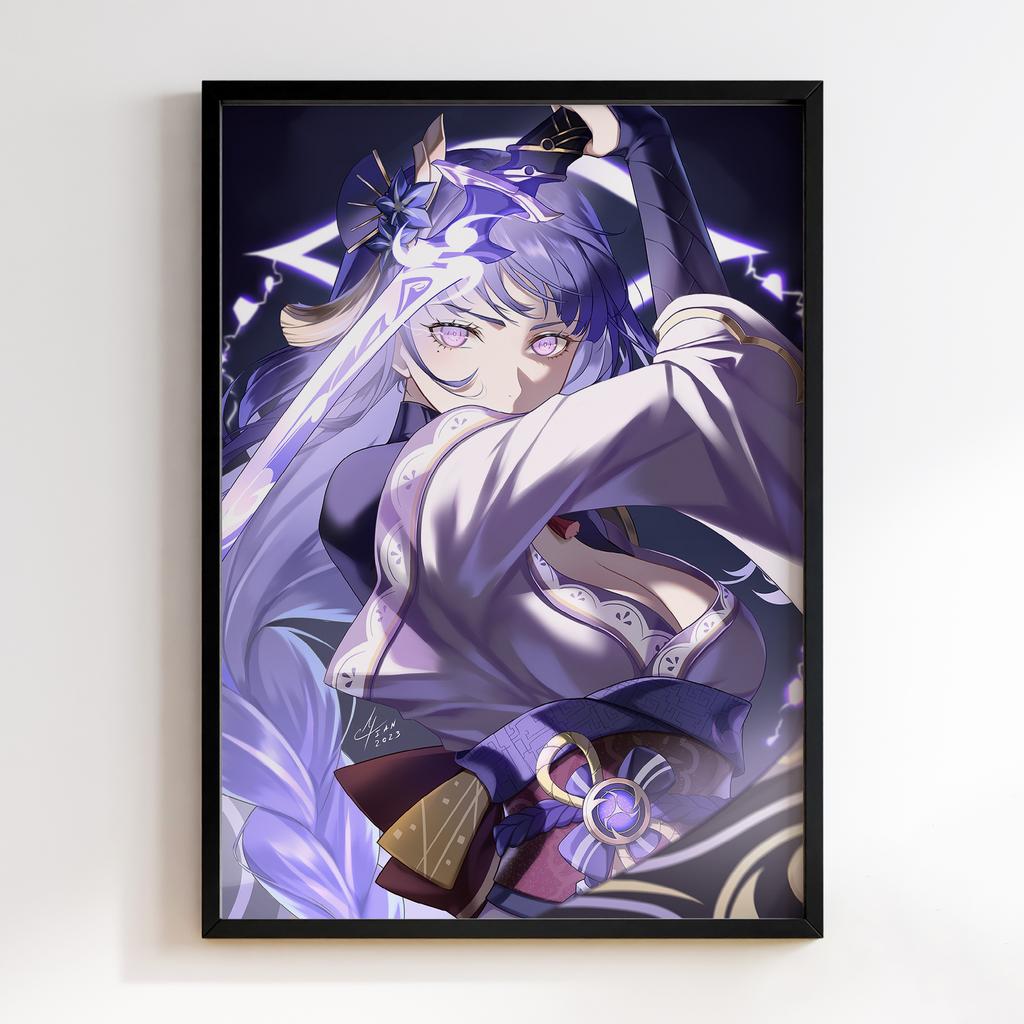 Постер Геншин Імпакт Сьогун Райден (Genshin Impact Raiden Shogun) GRS78